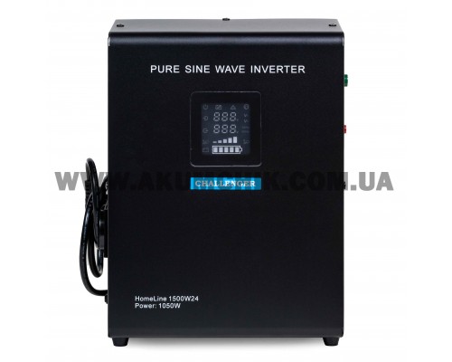 ДБЖ Challenger HomeLine 1500W24 з правильною синусоїдою, 24В, 1050Вт HL1500W24